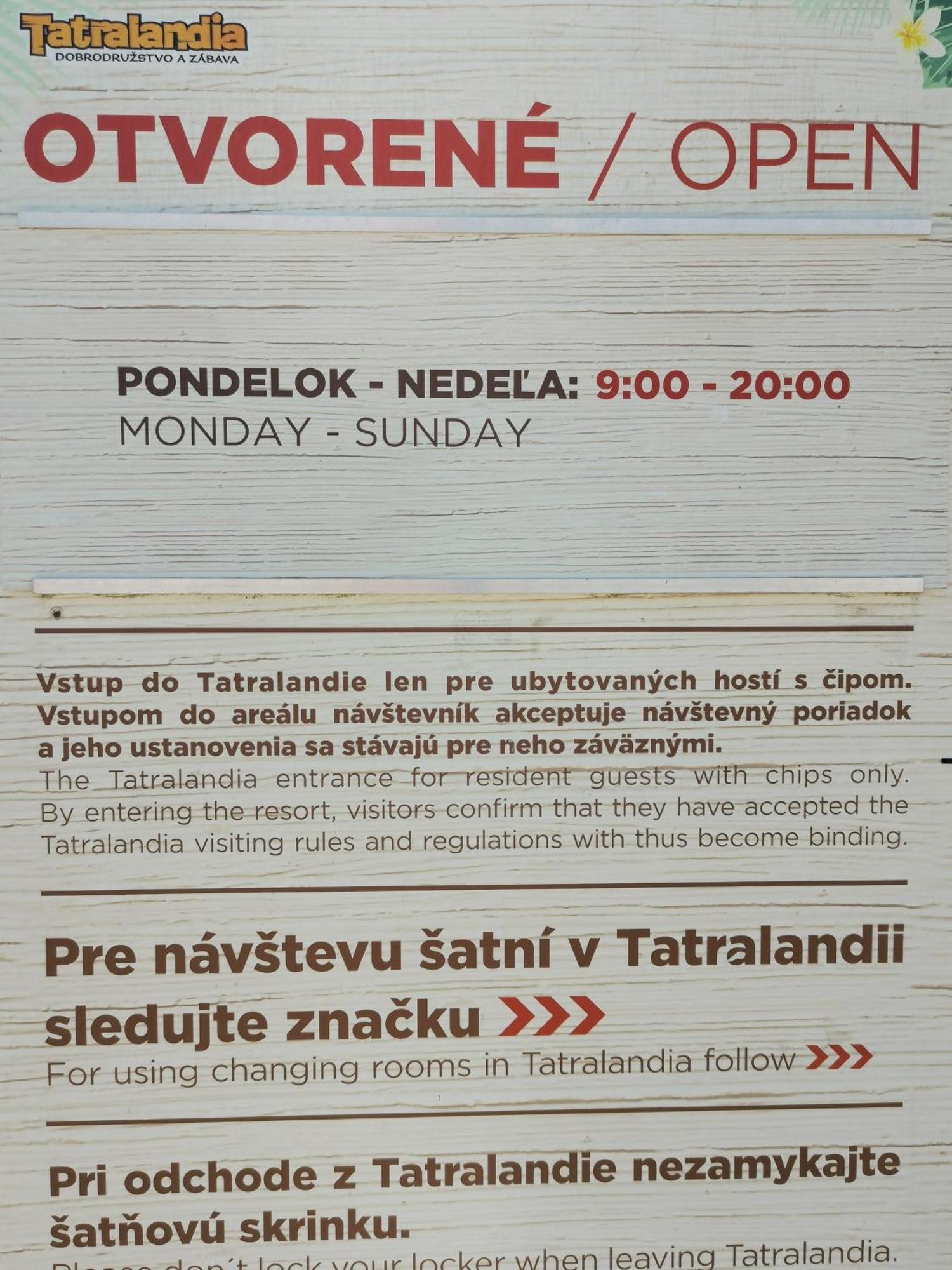 Tatralandia Apartman 341 Liptovský Mikuláš Εξωτερικό φωτογραφία